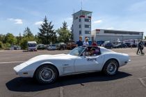 Die Stingray Corvette auf der Einfahrt zur Mittagspause am Flugplatz Meinerzhagen • © ummet-eck.de / christian schön