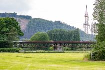 Die Fischbauchbrücke in Plettenberg. • © ummeteck.de - Silke Schön