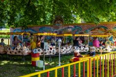 Die Schweinchenbahn von Jackmuth. • © ummet-eck.de - Silke Schön