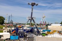 The King von Zinnecker auf der Rheinkirmes 2022 in Düsseldorf • © ummet-eck.de / christian schön