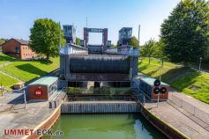 Das neue Schiffshebewerk in Waltrop. • © ummeteck.de - Christian Schön