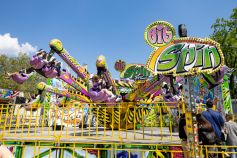 Der Fabbri Smashing Jump „Big Spin“ von Welte im Jahr 2023 auf der Frühkirmes im Mönchengladbach-Rheydt. • © ummet-eck.de / kirmesecke.de