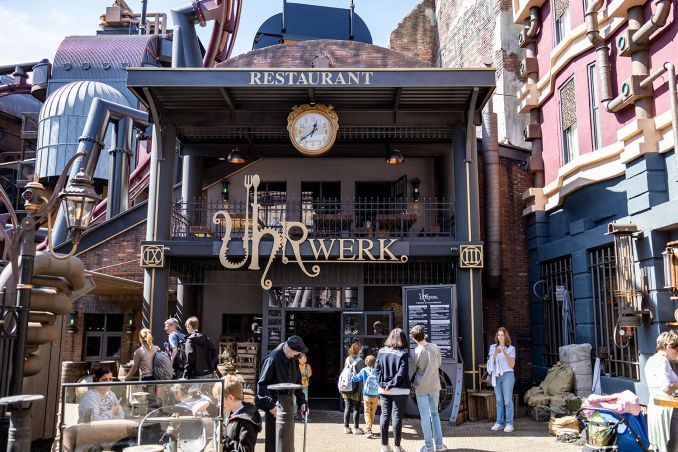 Phantasialand 2020 : Le restaurant Uhrwerk de Rookburgh