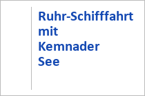 Ruhr-Schifffahrt mit Kemnader See