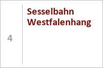 Das Förderband Tenne rechts neben dem Tellerlift Tenne 2 - gesehen vom Westhang aus. • © ummet-eck.de / christian schön