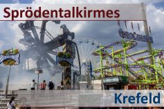 Kompakte Kirmes: Die Spröfentalkirmes in Krefeld. Zwei mal im Jahr. - © ummet-eck.de