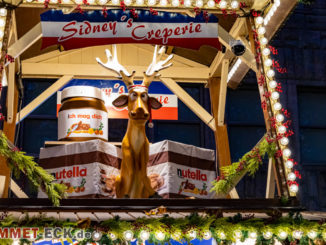 Zwischendurch mal was essen auf dem Weihnachtsmarkt. // Foto: ummet-eck.de - Christian Schön