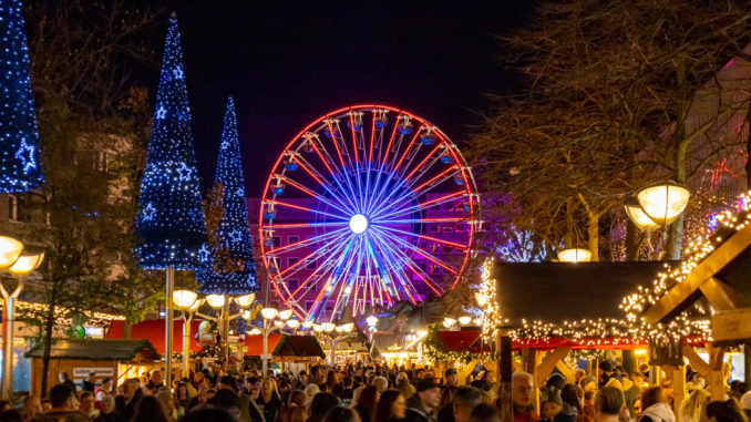 Weihnachtsmarkt in Duisburg. // Foto: ummet-eck.de, Christian Schön