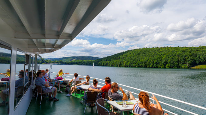 Eine Fahrt auf dem Biggesee ist was Feines. // Foto: ummet-eck.de, Christian Schön