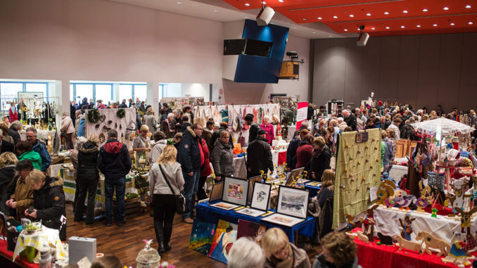 Volles Haus beim Kreativmarkt in Attendorn. // Foto: Sandra Dicke