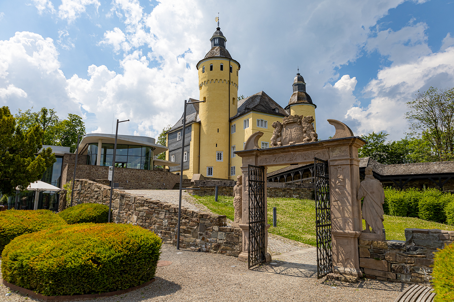 Museum und Forum Schloss Homburg in Nümbrecht. // Foto: ummet-eck.de, Silke Schön