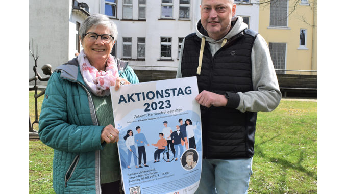 Monika Schwanz und Jörg Neuhaus freuen sich auf einen informativen und unterhaltsamen Aktionstag 2023. // Foto: Merle Stickdorn