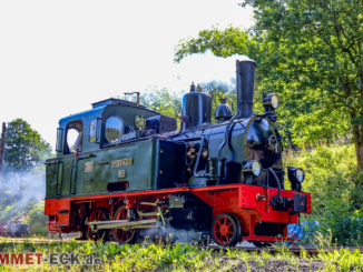 Neu beim Erlebnisticket: Die Sauerländer Kleinbahn in Herscheid, hier die Lok Spreewald. // Foto: ummet-eck.de, Christian Schön