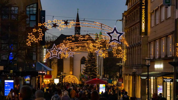 Weihnachtsmarkt in Essen. // Foto: ummet-eck.de, Christian Schön