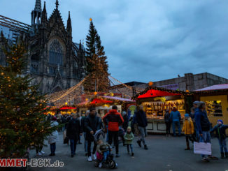 Weihnachtsmarkt am Kölner Dom. // Foto: ummet-eck.de