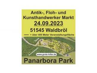 Ein Flohmarkt erstmals im Panarbora. // Grafik: Panarbora