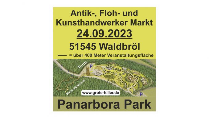 Ein Flohmarkt erstmals im Panarbora. // Grafik: Panarbora