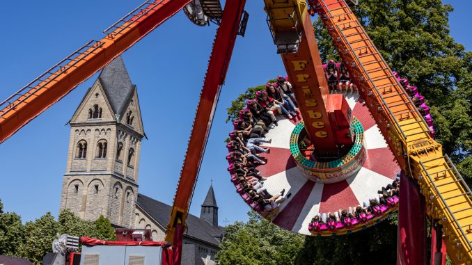 Kirmes in Bergisch Gladbach, hier Pfingsten 2023. // Foto: ummet-eck.de