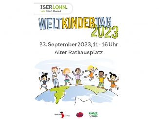 Das Plakat zum Weltkinderag. // Quelle: Stadt Iserlohn