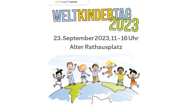 Das Plakat zum Weltkinderag. // Quelle: Stadt Iserlohn