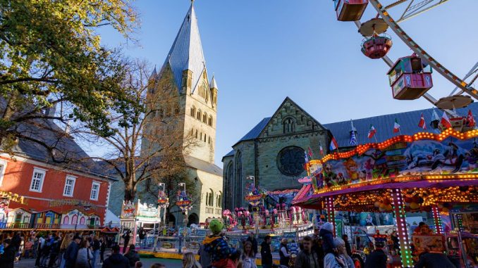 Allerheiligenkirmes in Soest, hier 2022. // Foto: ummet-eck.de, Christian Schön