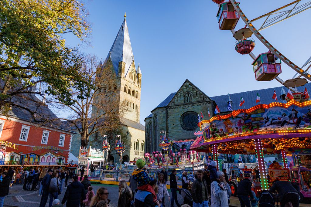 Allerheiligenkirmes Soest 2022 Fahrgeschafte